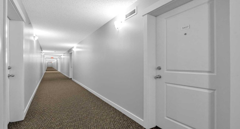 Clean and Wide Hallways