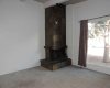 Corner Wood Fireplace w/Slate front