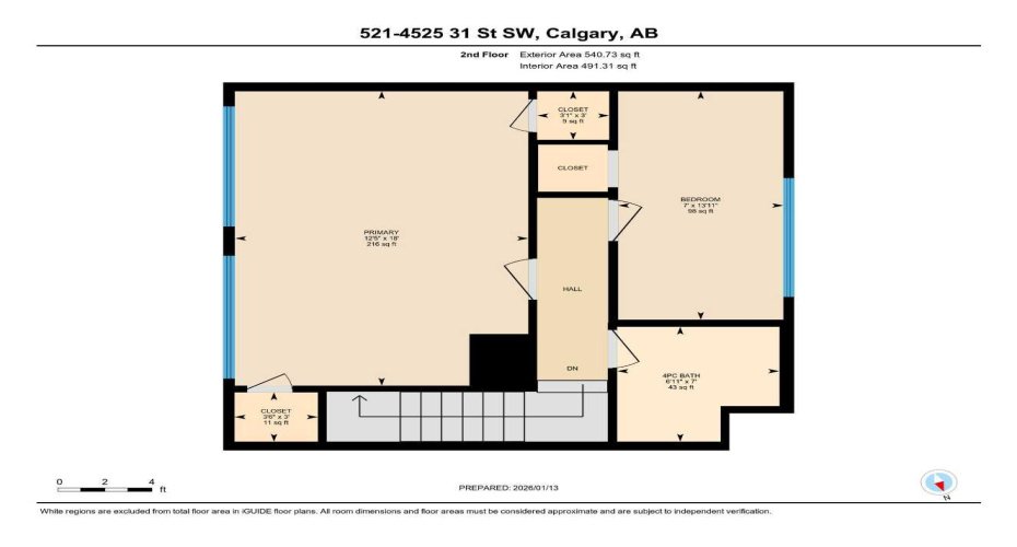 4525 31 Street, Calgary, Alberta T3E 2P8, 2 Bedrooms Bedrooms, ,1 BathroomBathrooms,Residential,For Sale,31,A2278928