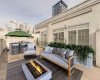 PRIVATE ROOFTOP PATIO - virtually staged