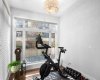 Peleton in dining room space