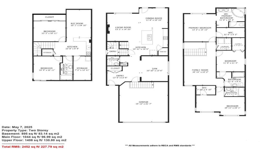 225 Cornerstone Manor, Calgary, Alberta T3N 1H4, 5 Bedrooms Bedrooms, ,5 BathroomsBathrooms,Residential,For Sale,Cornerstone,A2278937