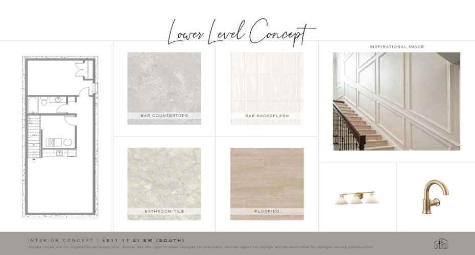 Photos are for inspiration purposes only, actual layout and finishes will vary.