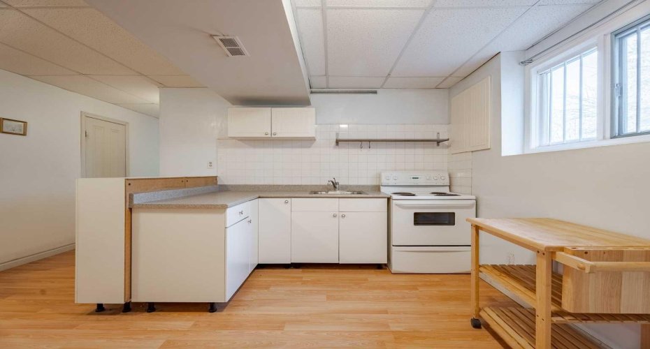 second kitchen in basement