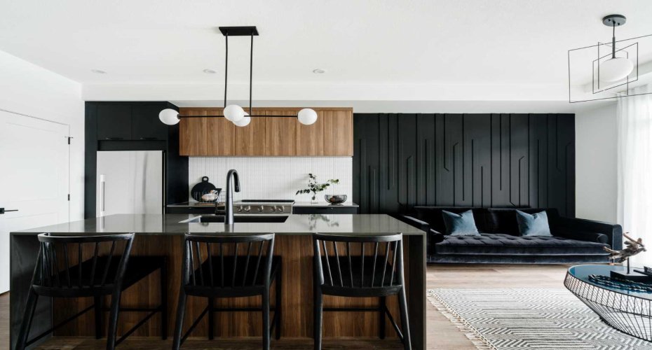 Photos are of another showhome from the same Builder