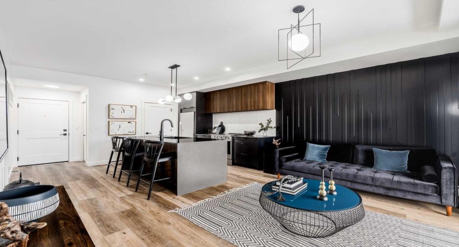 Photos are of another showhome from the same Builder