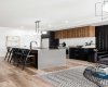 Photos are of another showhome from the same Builder