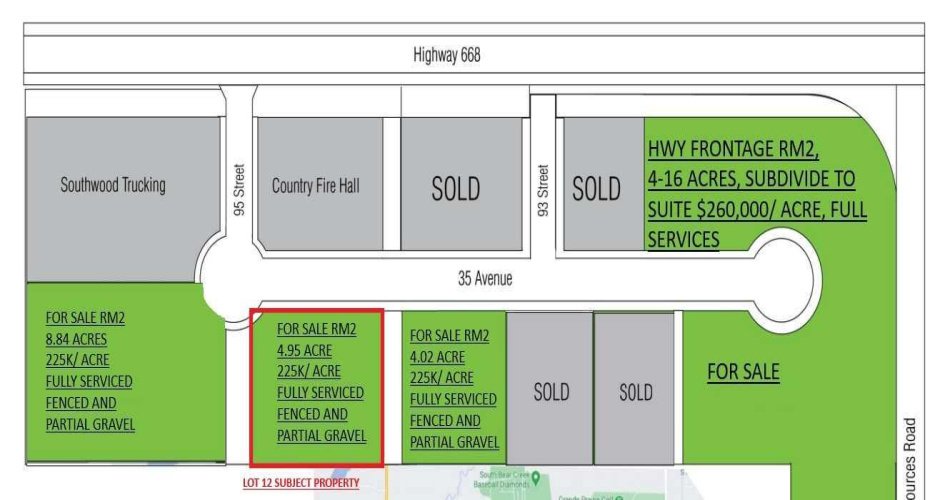 12-60051 HWY 668, Rural Grande Prairie No. 1, County of, Alberta T8W 5A8, ,Land,For Sale,HWY 668,A2280012