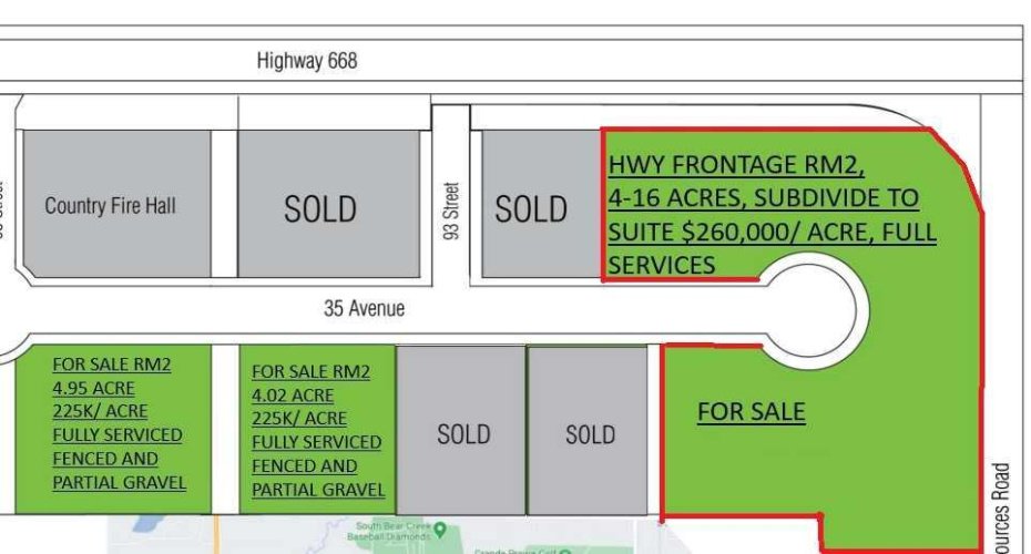 28-60051 HWY 668, Rural Grande Prairie No. 1, County of, Alberta T8W 5A8, ,Land,For Sale,HWY 668,A2280855