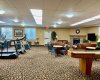 gym/TV area