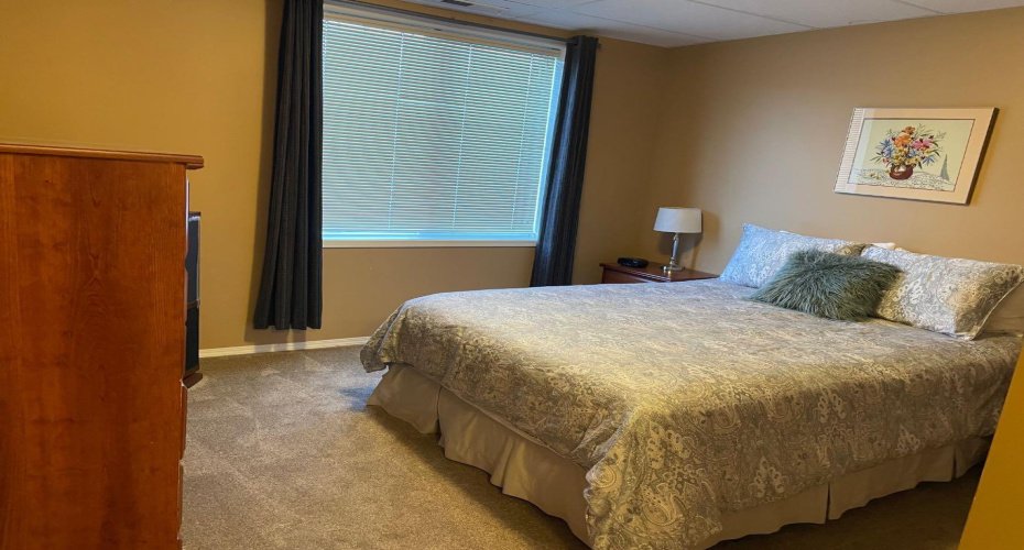 bedroom in guest suite