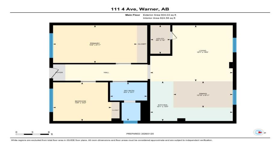 111 4 Avenue, Warner, Alberta T0K 2L0, ,Commercial,For Sale,4,A2280533