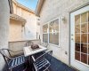 Private patio