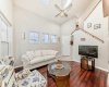 Bright and inviting living room with plenty of natural light — perfect for relaxing or entertaining.
