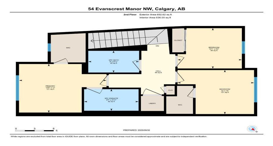 54 Evanscrest Manor, Calgary, Alberta T3P2A3, 3 Bedrooms Bedrooms, ,3 BathroomsBathrooms,Residential,For Sale,Evanscrest,A2281017