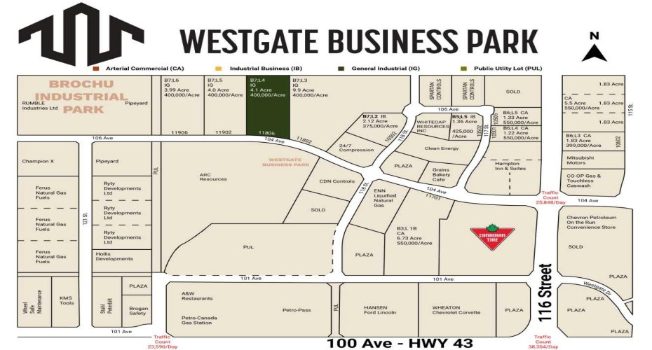 11806 104 Avenue, Grande Prairie, Alberta T8V 8B5, ,Land,For Sale,104,A2281034