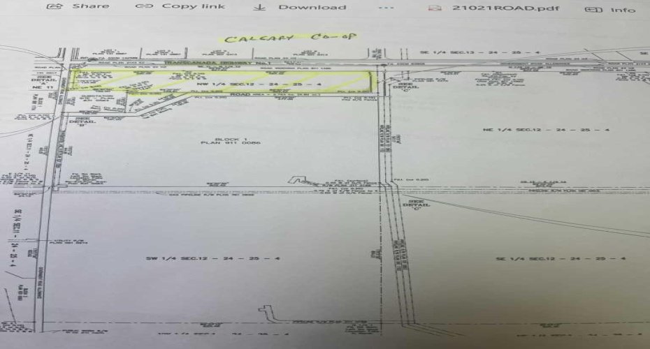 plan showing boundary