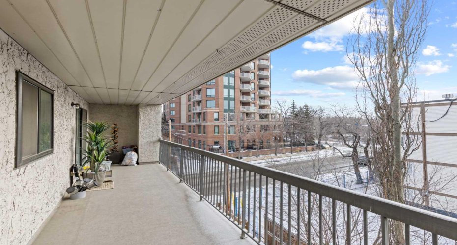 Living room balcony