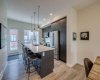Great kitchen with a large island.