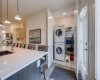 Laundry room off the kitchen.