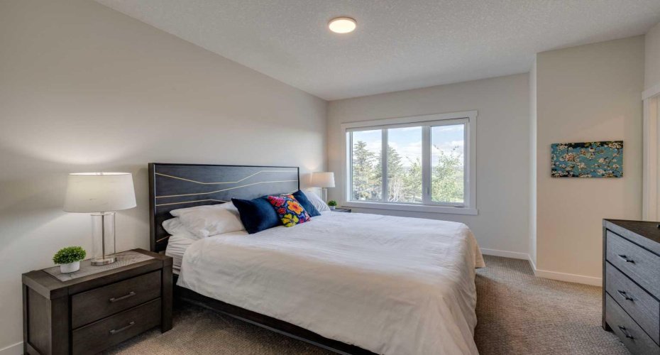 Upper level primary bedroom.