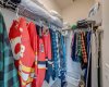 Primary walk in closet.