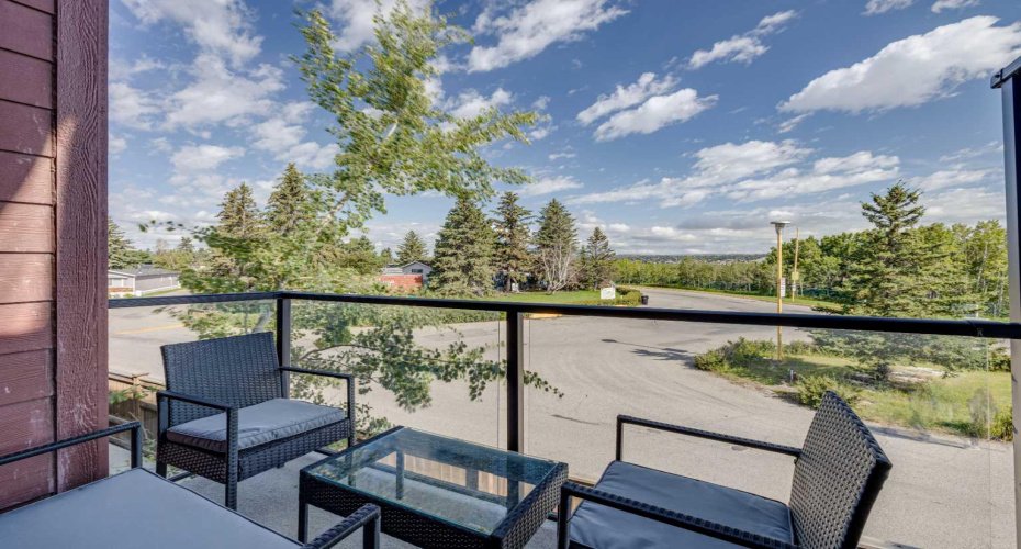 Patio/deck off the living area.