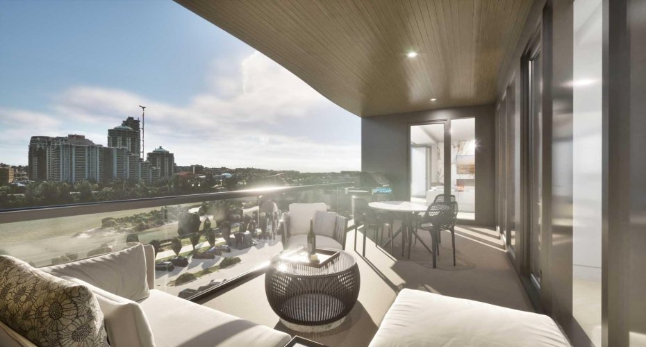 Rendering Large Terrace