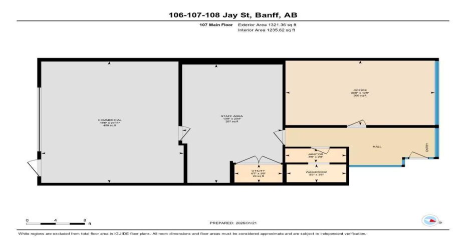 107, 108 Jay Street, Banff, Alberta T1L 1J7, ,Commercial,For Sale,Jay,A2279803