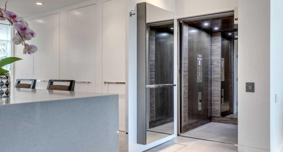ELEVATOR CONNECTS ALL LEVELS OF THE HOME