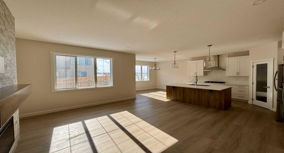 Photos are of property address Versant Rise SW, same Montay II floor plan as 695 Buffaloberry Manor. Photos are representative for layout only, colours and finishes may vary.