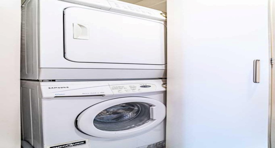 Washer and dryer