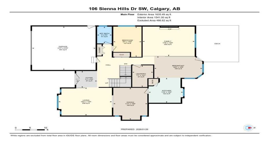 Main Floor Floorplan