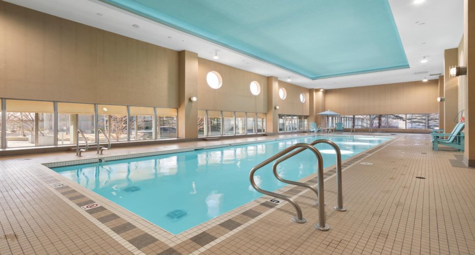Large indoor swimming pool