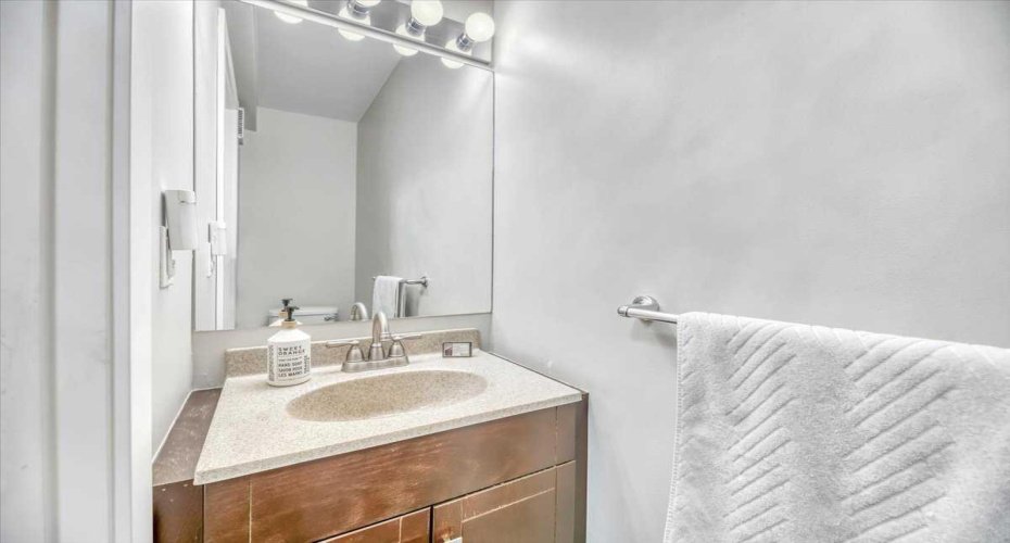 Main floor half bath.