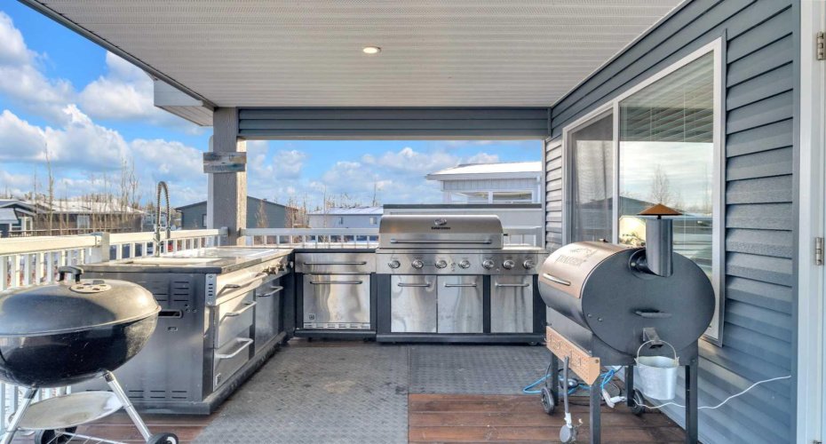 Covered Back Deck