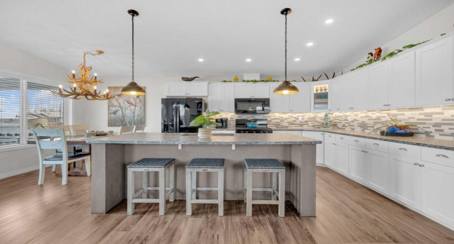 Expansive Kitchen Island
