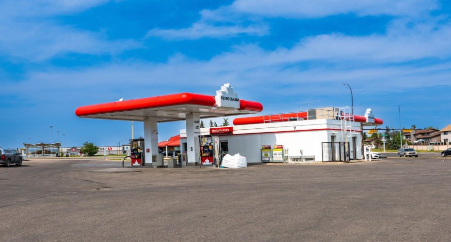 Near by gas station