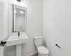 Main floor half bath