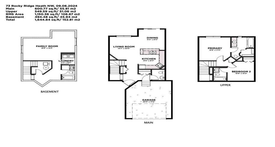 73 Rocky Ridge Heath, Calgary, Alberta T3G 4Z7, 2 Bedroom Bedrooms, 0 ,4 BathroomBathrooms,Residential,For Sale,Rocky Ridge,0,A2283247