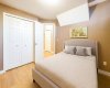 Bedroom in basement