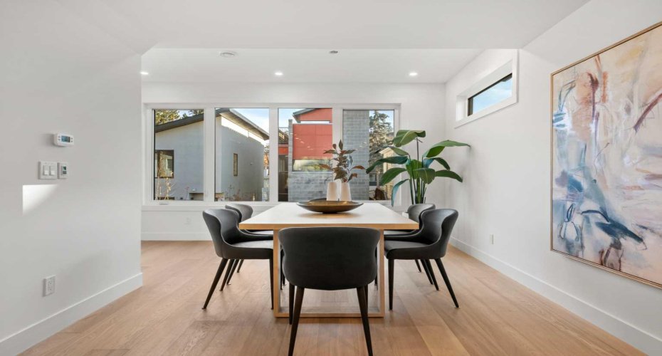 large dinning room area