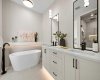 5 piece SPA like ensuite with soaker tub