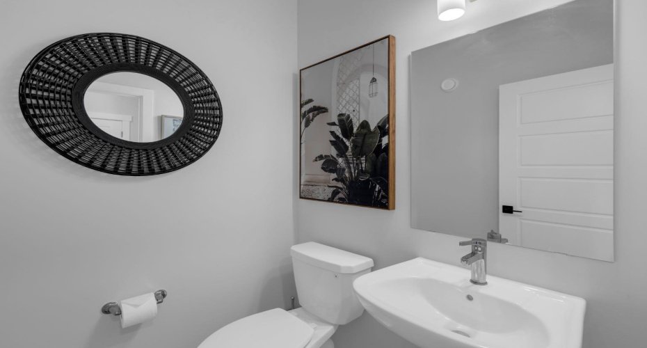 MAIN FLOOR POWDER ROOM