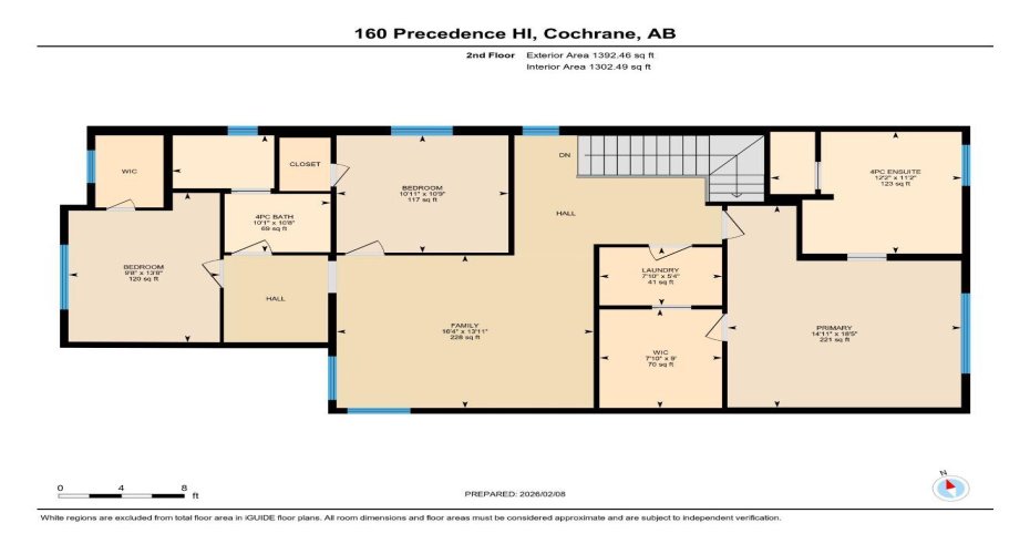 UPPER LEVEL FLOOR PLAN