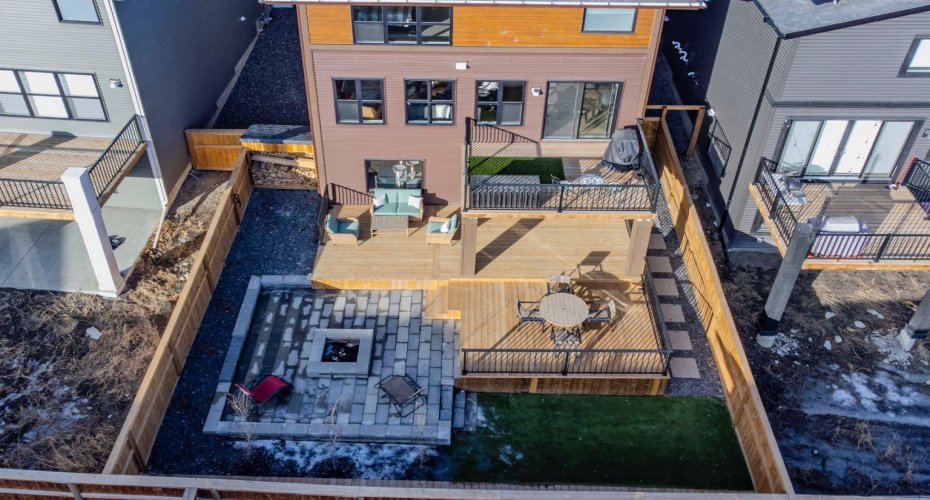 AERIAL OF BACKYARD