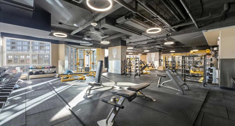 gym in building
