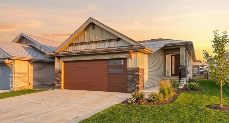 Conceptual illustration of future landscaping (for visual reference only).