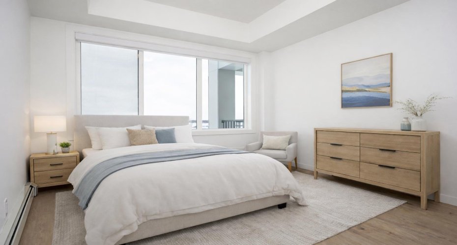 Virtually Staged 2nd Bedroom