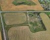 West View. Showing the old farm house site.